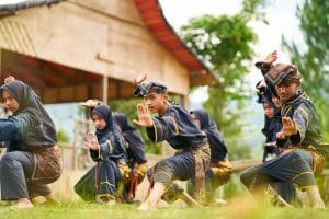 Aktifitas anak nagari dalam pelatihan silat, foto. istimewa