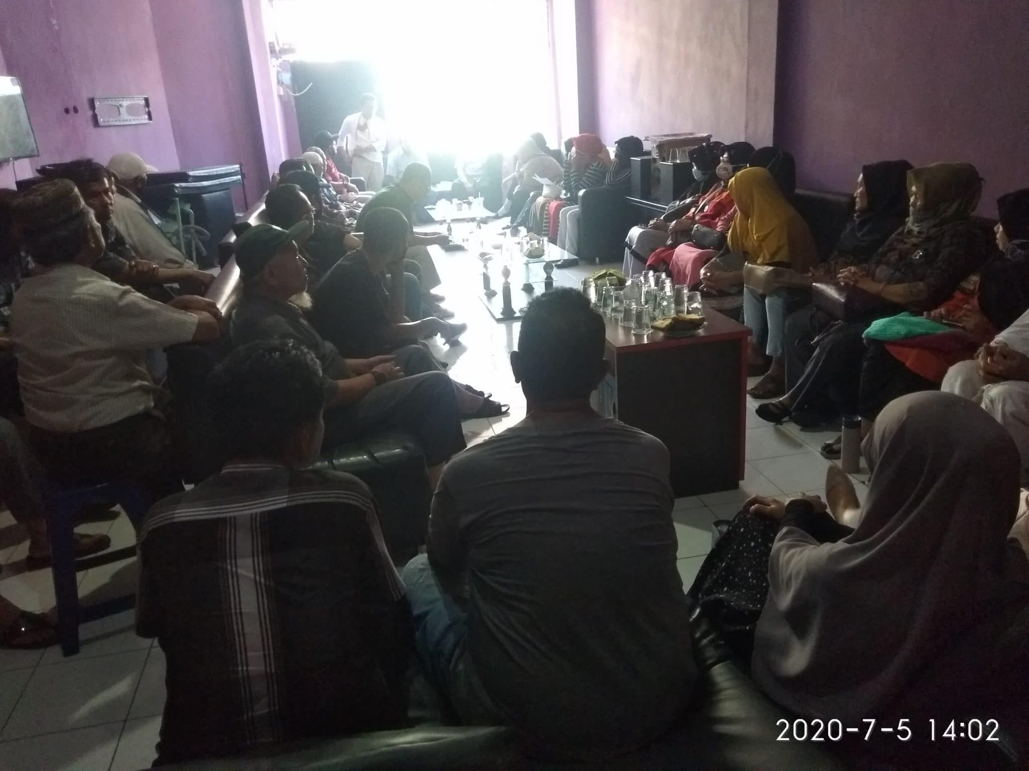 Sistem sewa pasar atas pedagang rapat