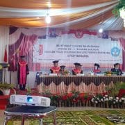 Wisuda sarjana STKIP Rokania