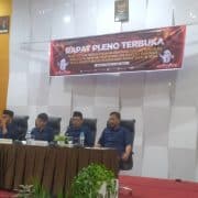 Sah! KPU Bukittinggi Tetapkan 25 Calon Anggota DPRD Terpilih Hasil Pemilu 2024