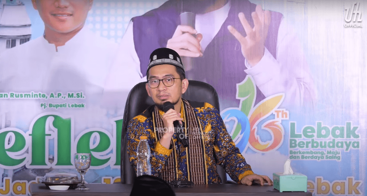 Ustaz Adi Hidayat foto courtesy YouTube channel Adi Hidayat Official