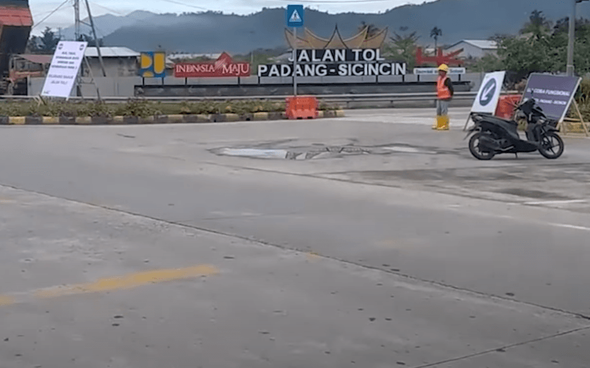 Jalan Tol Padang Sicincin, Gerbang Akses Bypass Padang, foto ist.