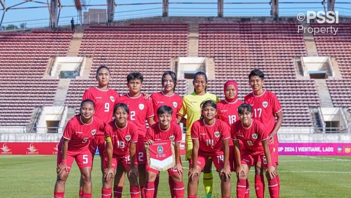 Timnas Putri Indonesia foto courtesy PSSI