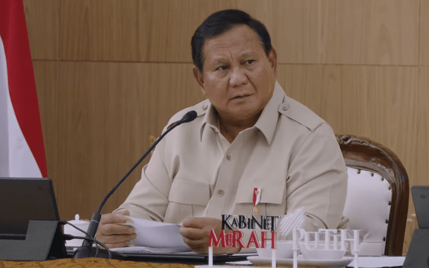 Arahan Presiden Prabowo Subianto di Hambalang 6 Januari 2026, dok. SetPres